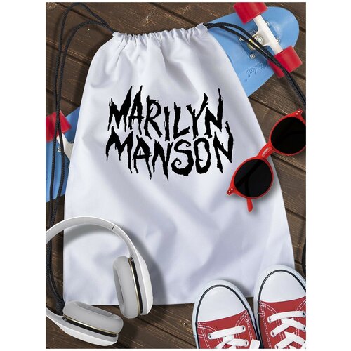 Мешок для сменной обуви Marilyn Manson - 2999