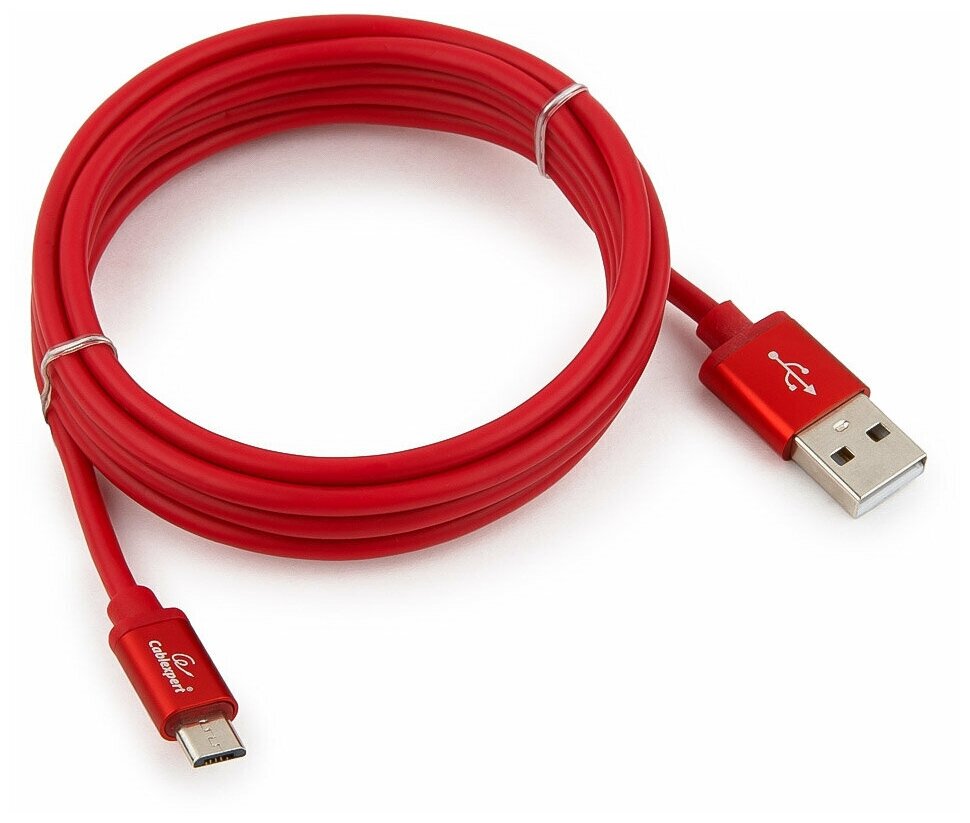 Micro USB кабель Cablexpert CC-S-mUSB01R-1.8M