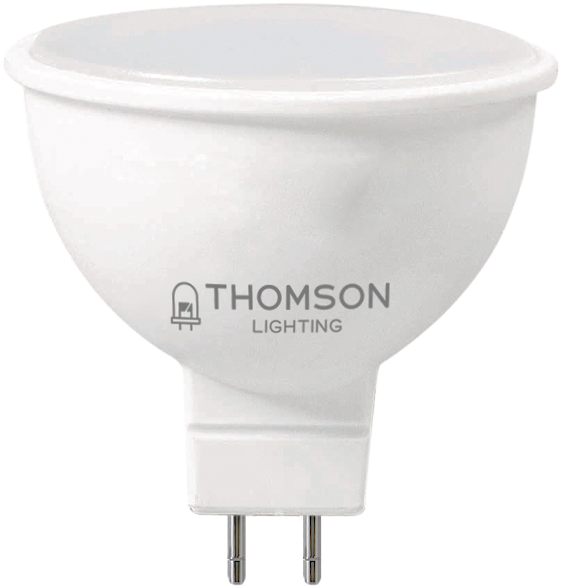 Лампа светодиодная Thomson GU5.3 6W 3000K полусфера матовая TH-B2045