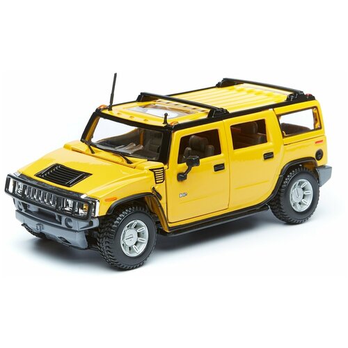 Maisto Машинка SP(A) 2003 HUMMER H2 SUV 1:27 , желтый