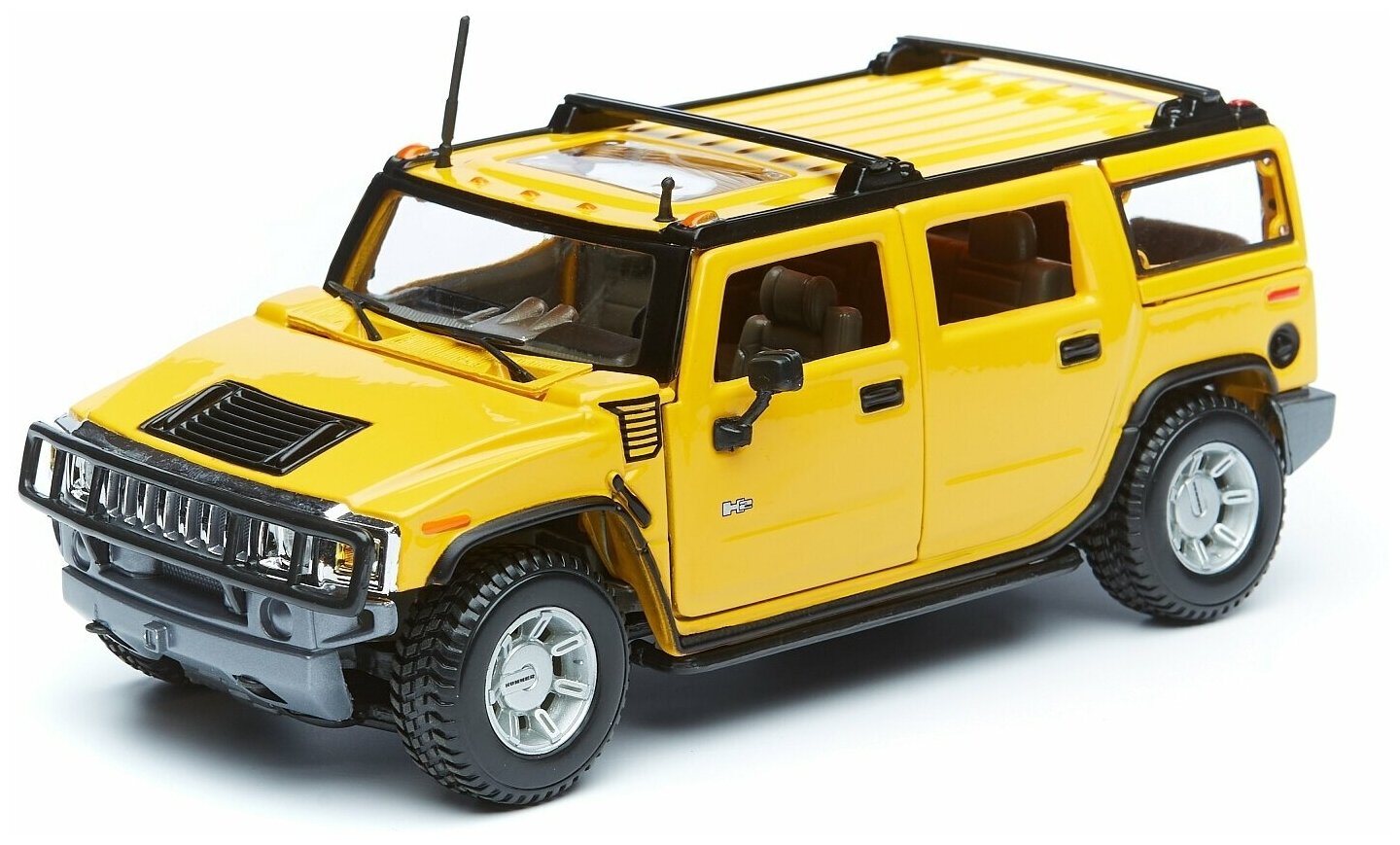 Maisto Машинка "SP(A) 2003 HUMMER H2 SUV" 1:27  желтый