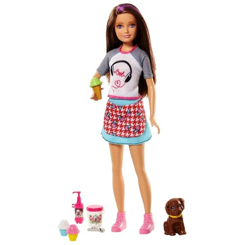 Кукла Barbie Сёстры и щенки, 23 см, FHP61 разноцветный кукла barbie сёстры и щенки 23 см fhp61 стейси