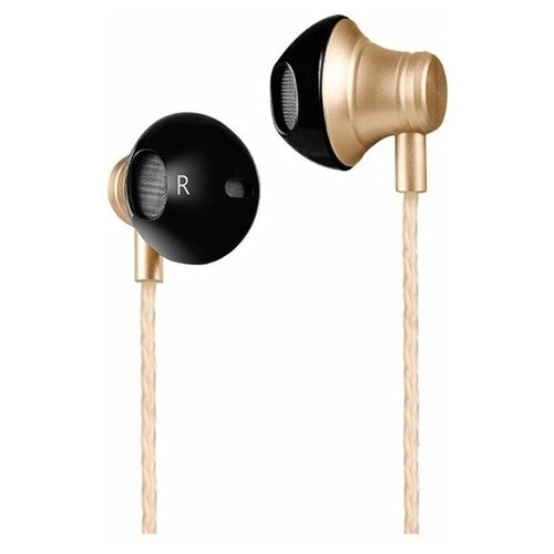 Наушники с микрофоном HOCO M18 Gesi Metallic золотой 95000₽