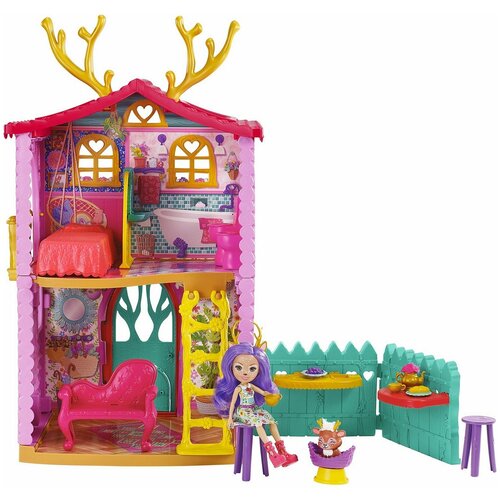 Enchantimals Домик Данессы Оленни игровой набор mattel enchantimals домик данессы оленни 2 0 gyj18