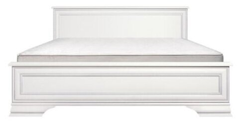 БРВ-Мебель Кровать двухспальная шириной 160 см Кентаки LOZ/160 без основания белая