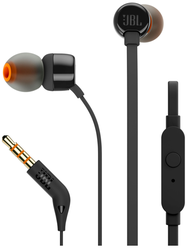 Наушники JBL Tune 110, mini jack 3.5 mm, черный