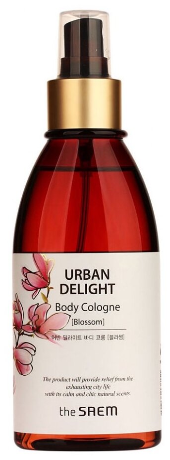 THE SAEM Спрей для тела Urban Delight Body Shower Cologne Blossom 150 мл