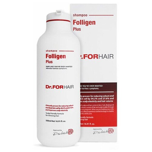 Шампунь с липосомами против выпадения волос DR.FORHAIR FOLLIGEN ORIGINAL SHAMPOO (500ml)