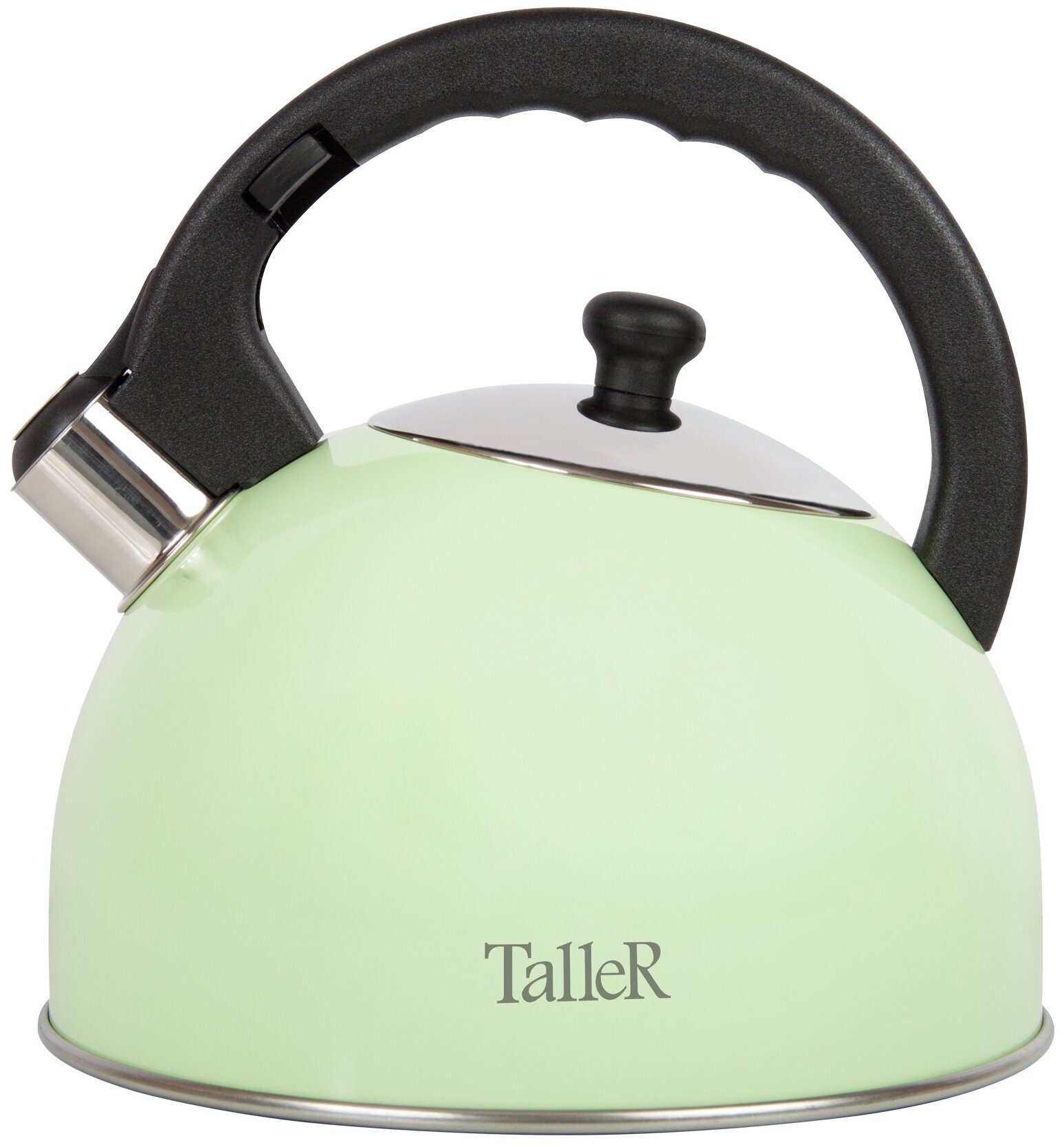 Металлический чайник TALLER TR-11351, 2.5л, зеленый - фото №1