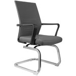 Конференц-кресло Riva Chair RCH G818+Серая сетка - изображение