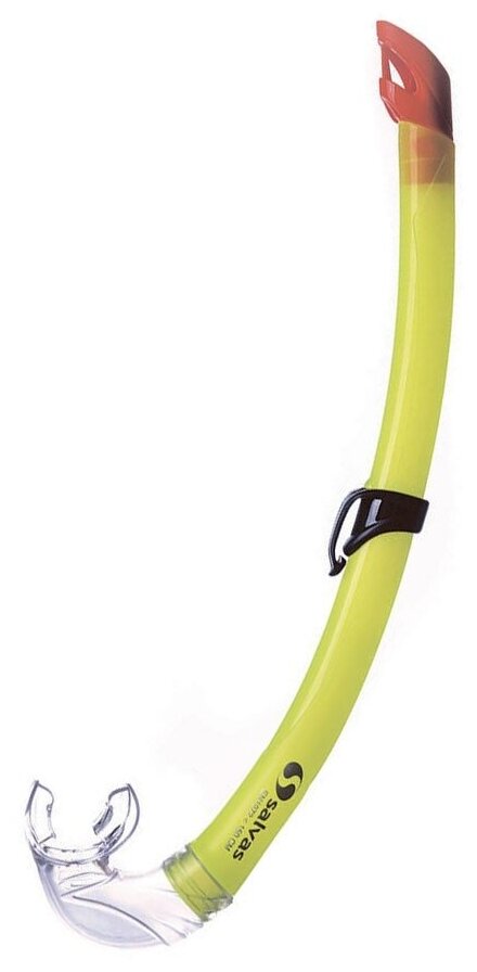 Трубка плавательная Salvas Flash Sr Snorkel арт. DA302C0GGSTS р. Senior, желтый