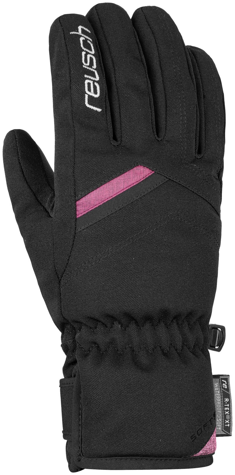 Перчатки горнолыжные REUSCH Coral R-Tex Xt Black/Bordeaux Melange (inch (дюйм):7) 