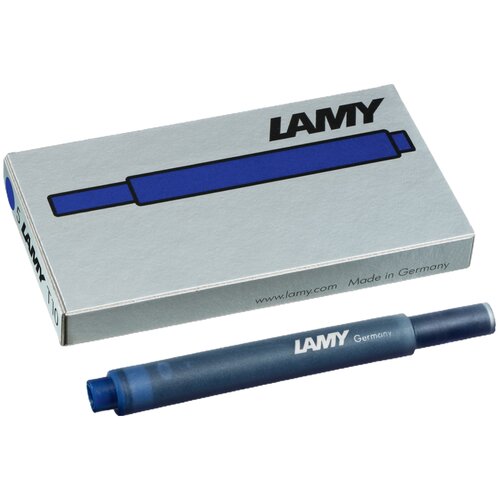 Картридж для перьевой ручки Lamy T10 черный/синий 5 шт.