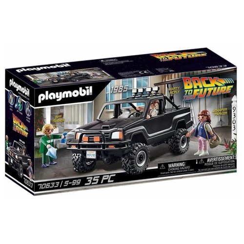 фото Конструктор playmobil назад в будущее 70633 пикап марти