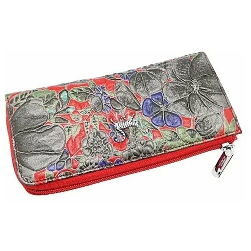 фото Женский кожаный кошелек на молнии sergio valentini св 1420-395