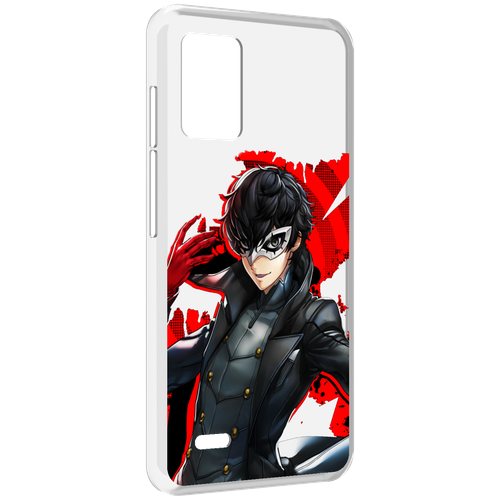 Чехол MyPads Persona 5 для UMIDIGI Bison X10S / Bison X10G задняя-панель-накладка-бампер