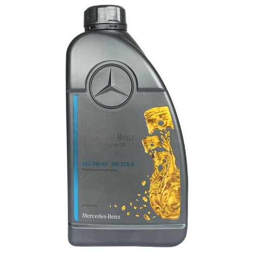 Моторное масло Mercedes SAE 5w40 MB 229.5, 1л, артикул a000989210711faer