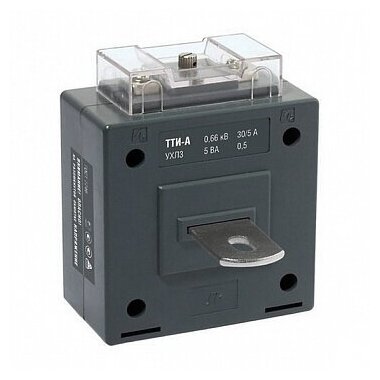 Трансформатор тока ТТИ-А 400/5А кл. точн. 0.5S 5В.А IEK ITT10-3-05-0400 - фотография № 2