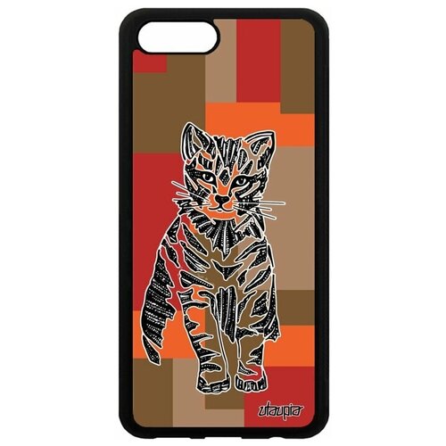 фото Чехол на смартфон honor v10 / view 10, "кот" тигристый cat utaupia