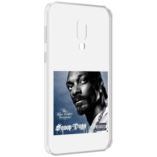 Чехол MyPads Snoop Dogg THA BLUE CARPET TREATMENT для Meizu 16 Plus / 16th Plus задняя-панель-накладка-бампер