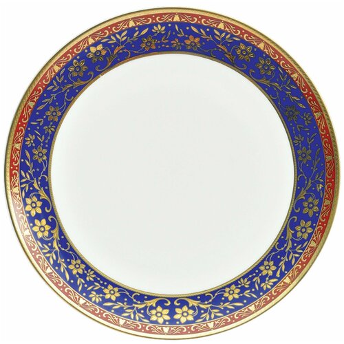 Кобальт тарелка плоская 25 см 1 шт. арт. Royal Aurel 620/1