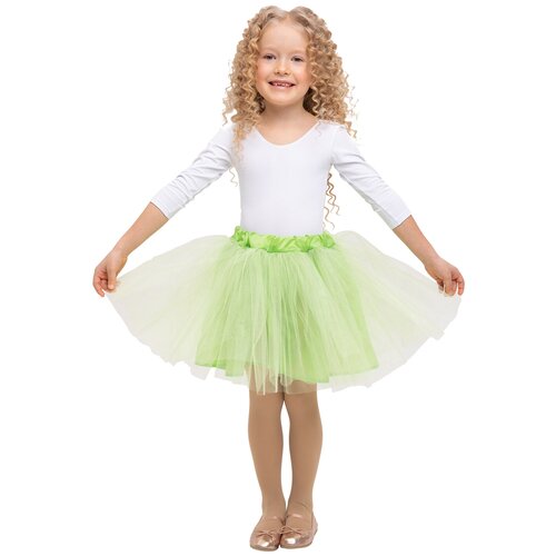 фото Школьная юбка-пачка вестифика, с поясом на резинке, миди, размер 28, зеленый