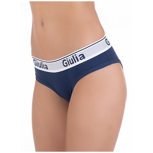 Трусы Giulia, размер S, голубой, синий комплект giulia размер s голубой