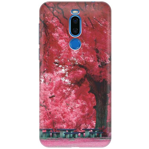 фото Re:paчехол - накладка artcolor для meizu x8 с принтом "чудесное дерево"