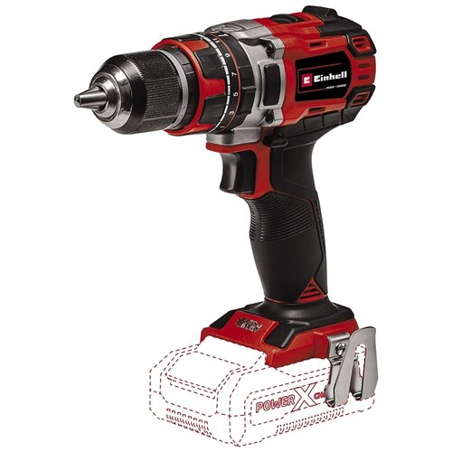 einhell мини пила циркулярная акк pxc pxc te cs 18 89 li solo 4331100 Аккумуляторная ударная дрель-шуруповерт Einhell PXC TE-CD 18/50 Li-i BL-Solo 4513942, без аккумулятора