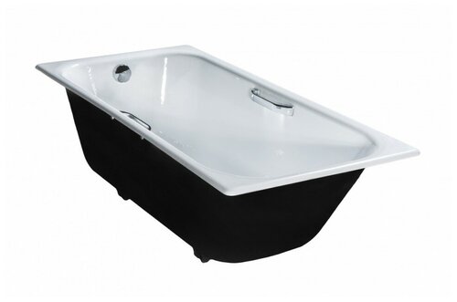 Чугунная ванна Универсал Ностальжи 140x70 с отверстиями для ручек