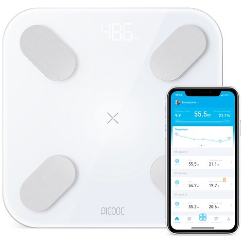 Весы электронные Picooc Big Pro, белый