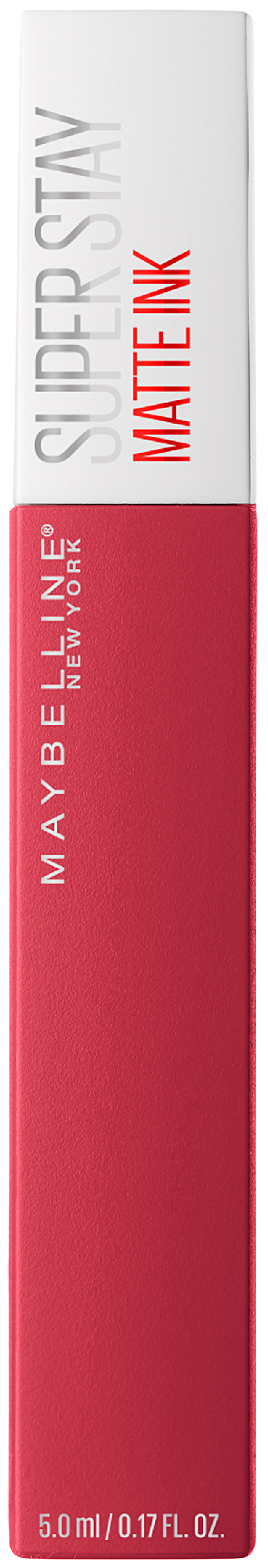 Maybelline New York Super Stay Matte Ink жидкая помада для губ суперстойкая матовая, оттенок 80, Ruler