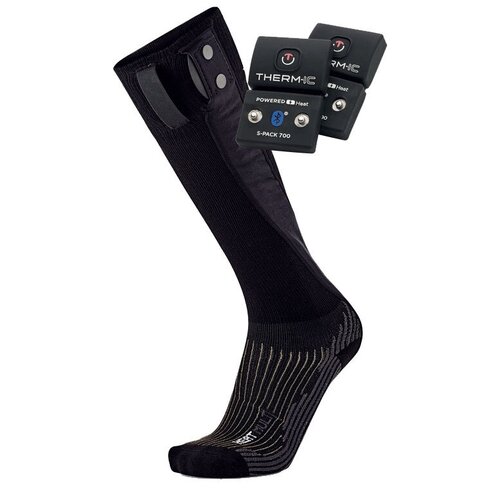 фото Therm-ic носки с подогревом therm-ic powersock set heat multi + s-pack 700 b v2 (bluetooth) управление с телефона