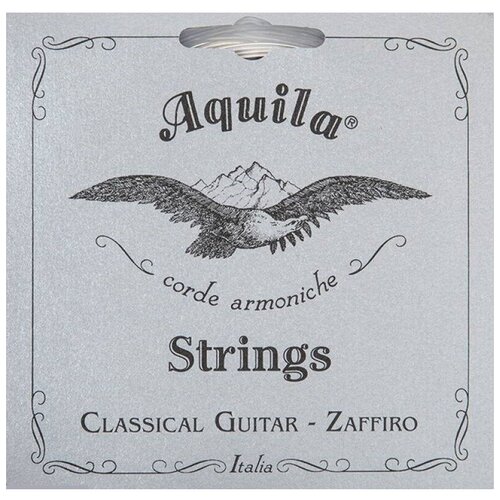 Струны для классической гитары AQUILA ZAFFIRO 174C струны для банджо aquila nylgut 6b dbgdg легкое натяжение