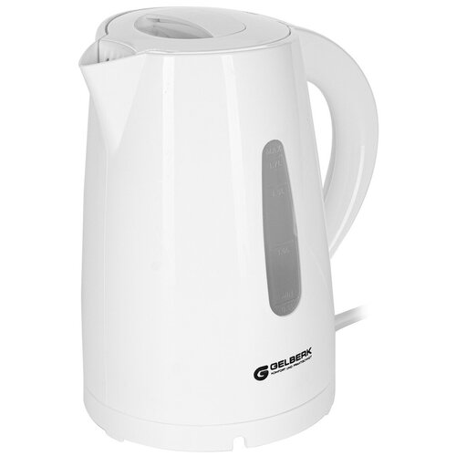 Чайник электрический Gelberk 17 л 1850 Вт пластик белый GL-460 175400₽