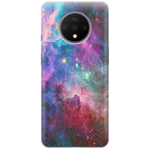 фото Gosso ультратонкий силиконовый чехол-накладка для oneplus 7t с принтом "волшебный космос"