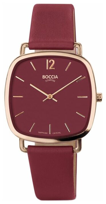 Наручные часы BOCCIA Титановые наручные часы Boccia Titanium 3334-05, розовый