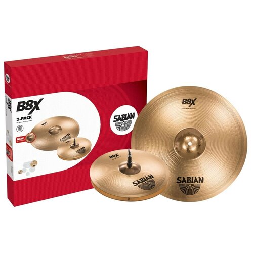 Sabian B8X 2-Pack набор тарелок (14 Hats, 18 Crash Ride)