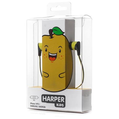 Наушники HARPER KIDS H-34 yellow