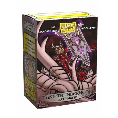 Протекторы Dragon Shield - Lane Thunderhoof Portrait (100 шт.), Dragon Shield
