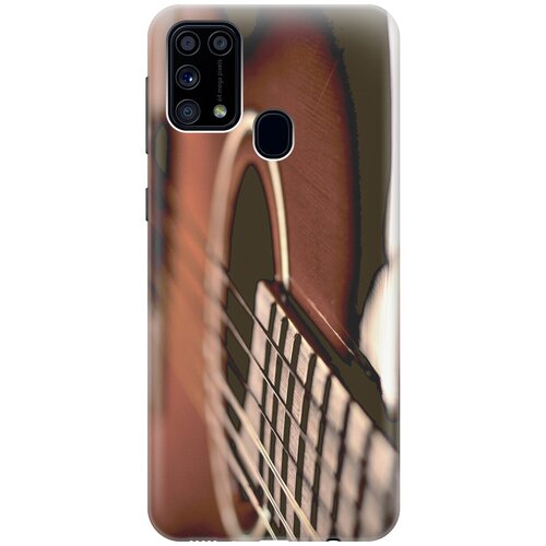 фото Силиконовый чехол на samsung galaxy m31 / самсунг м31 с принтом "гитара gosso