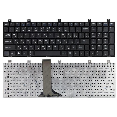 Клавиатура для ноутбука MSI ER710 EX600 EX6?10 EX620 EX623 EX630 EX700 черная