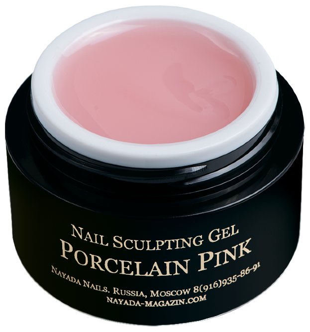 Гель для наращивания ногтей Nayada Porcelain pink объемом 40гр