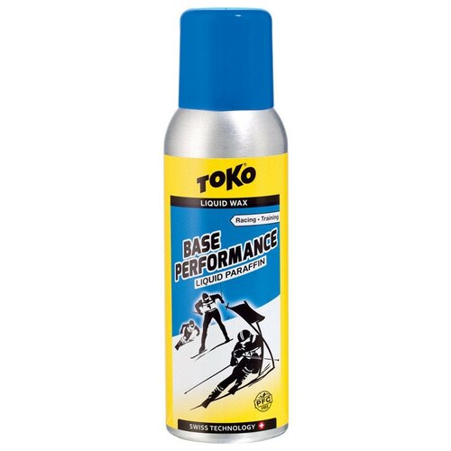 фото Экспресс смазка toko base performance liquid paraffin blue (-10°с -30°с) 100 ml.