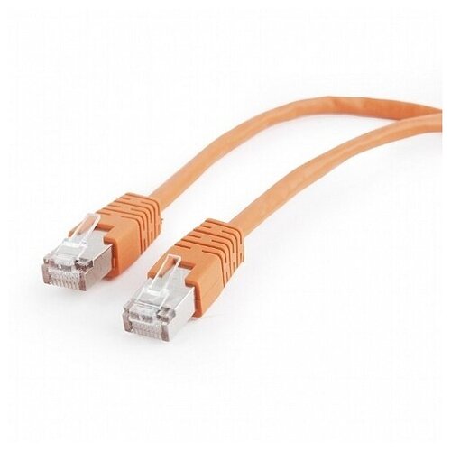Патч-корд FTP Cablexpert PP22-0.5M/O кабель ftp indoor 4 пары категория 5e 5bites ft5725 305a многожильный 24awg