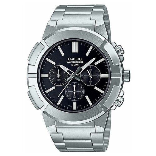 Наручные часы CASIO Японские часы Casio MTP-E500D-1A мужские