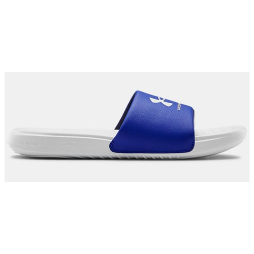 фото Шлепанцы under armour ansa fix slides, размер 7, halo gray/royal 105