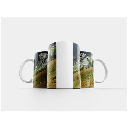 фото Кружка "татры, горы, пейзаж 320 мл. белая" lotsprints