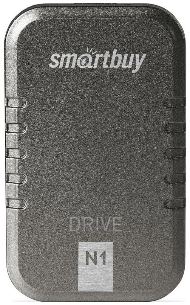 Внешний SSD-накопитель 128Gb Smartbuy N1 Drive SB128GB-N1G-U31C (SSD) USB 3.1, Серый