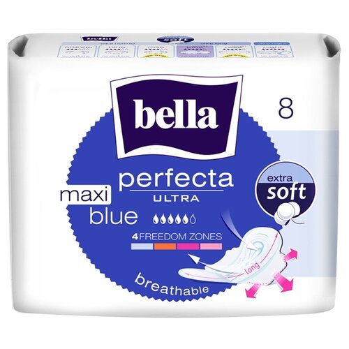 Прокладки женские bella Perfecta Ultra Maxi Blue, 8 шт.